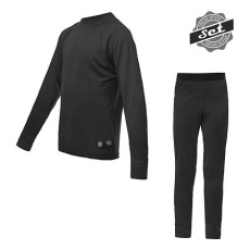 SENSOR MERINO ACTIVE SET dětský triko dl.rukáv + spodky černá Velikost: SENSOR MERINO ACTIVE SET dětský triko dl.rukáv + spodky černá Velikost: