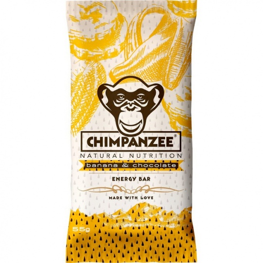CHIMPANZEE  ENERGY BAR Banana Chocolate 55g