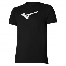 MIZUNO RB Logo Tee/Black / MIZUNO RB Logo Tee/Black /