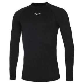 MIZUNO Core Long Sleeve Underwear_Black/White