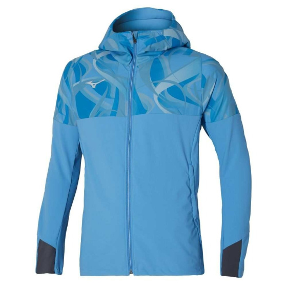 MIZUNO Paris Athlete Hooded Jacket / Parisian Blue /