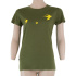 SENSOR MERINO ACTIVE PT SWALLOW dámské triko kr.rukáv safari green velikost