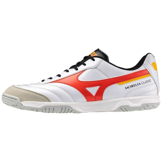MIZUNO MORELIA SALA CLASSIC IN / White/Radiant Red/Citrus