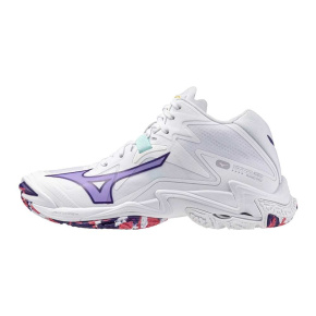 MIZUNO WAVE LIGHTNING Z8 MID(W) / White/VioletIndigo/CamelliaRos /