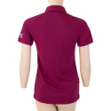 SENSOR MERINO ACTIVE polo dámské triko kr.rukáv lilla velikost