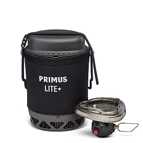 Vařič set PRIMUS Lite Plus Stove System II 0,8L Black