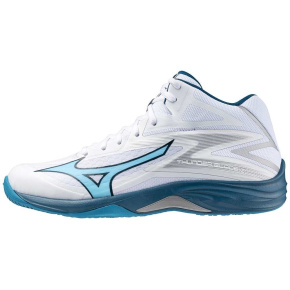 MIZUNO THUNDER BLADE Z MID / White/Sailor Blue/Silver /