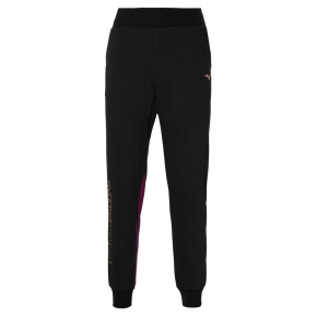 MIZUNO Mizuno Sweat pant / Black/Grape Wine