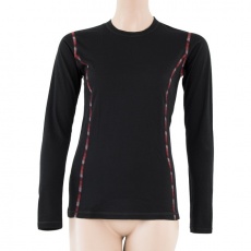 SENSOR MERINO AIR dámské triko dl.rukáv černá SENSOR MERINO AIR dámské triko dl.rukáv černá