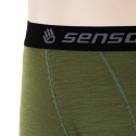 SENSOR MERINO ACTIVE pánské trenky safari green velikost