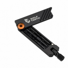 WOLF TOOTH nářadí 6-BIT Hex Wrench Multi-Tool oranžová WOLF TOOTH nářadí 6-BIT Hex Wrench Multi-Tool oranžová