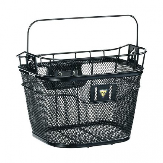 TOPEAK košík na řidítka BASKET FRONT Fixer 3e černá