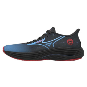 MIZUNO WAVE RIDER 29 AMSTERDAM(U) / Black/All Aboard/High Risk Red /