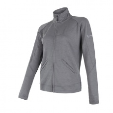 SENSOR MERINO UPPER dámská mikina celozip šedá Velikost: SENSOR MERINO UPPER dámská mikina celozip šedá Velikost: