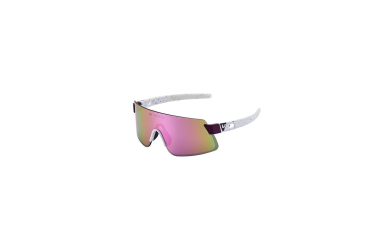 LIV HELIO WHITE/PURPLE FRAME SILVER LENS POLARVIS