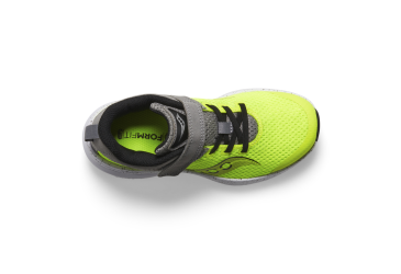 dětská obuv saucony SK266824 KINVARA 14 A/C citron/grey