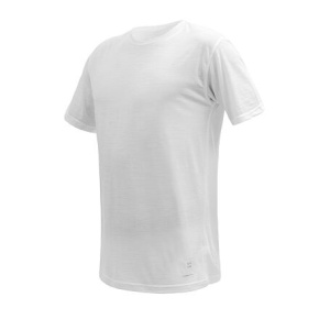 SENSOR MERINO CORDURA pánské triko kr.rukáv bílá velikost S