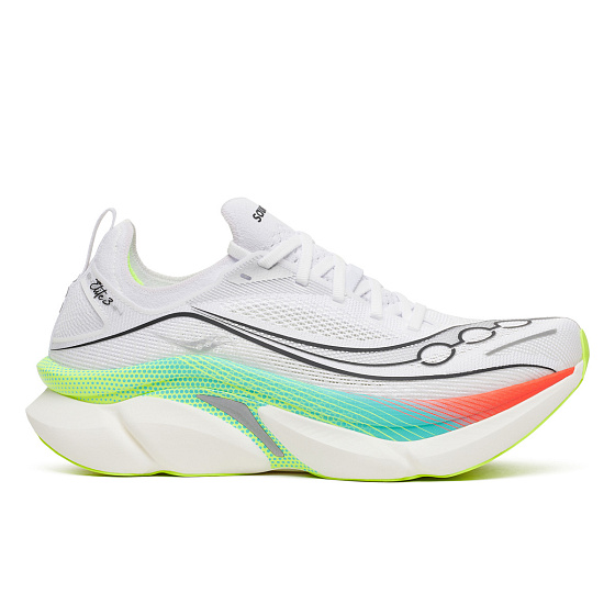 unisex obuv saucony S100981-1021 ENDORPHIN ELITE 3 white/multi