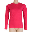SENSOR MERINO ACTIVE dámské triko dl.rukáv magenta velikost