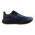 MIZUNO WAVE RIDER 29 AMSTERDAM(U) / Black/All Aboard/High Risk Red /
