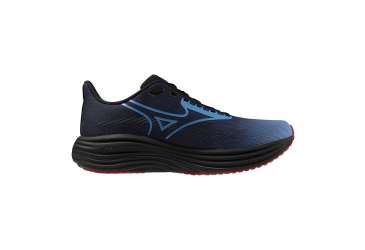 MIZUNO WAVE RIDER 29 AMSTERDAM(U) / Black/All Aboard/High Risk Red /