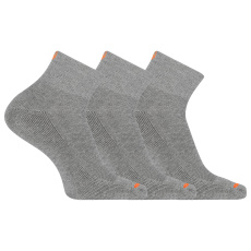 merrell ponožky MEA33565Q3B2 GRAYH CUSHIONED COTTON QUARTER (3 packs) gray