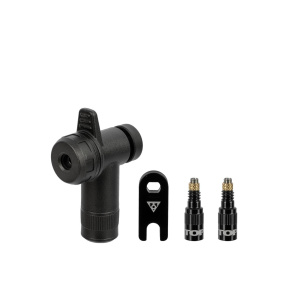 TOPEAK sada ventilků TURBOFLOW VALVE COMBO w/ Rapidhead