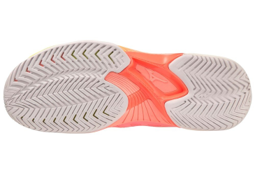 MIZUNO WAVE EXCEED TOUR 5AC / CCoral/Swhite/Neonflame