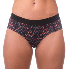 SENSOR MERINO IMPRESS dámské kalhotky deep blue/origami Velikost: SENSOR MERINO IMPRESS dámské kalhotky deep blue/origami Velikost: