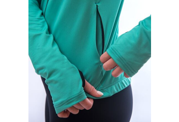 SENSOR COOLMAX THERMO dámská bunda sea green/deep blue velikost