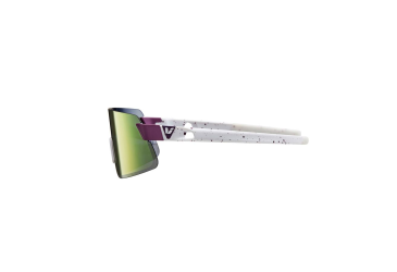 LIV HELIO WHITE/PURPLE FRAME SILVER LENS POLARVIS