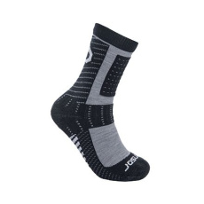 SENSOR PONOŽKY PRO MERINO černá/šedá Velikost: SENSOR PONOŽKY PRO MERINO černá/šedá Velikost: