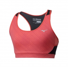 Alpha Printed Bra/Hot Coral Alpha Printed Bra/Hot Coral