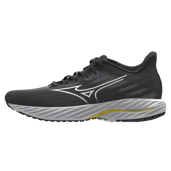 MIZUNO WAVE INSPIRE 21(M) / Black/White/Vibrant Yellow