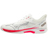 MIZUNO WAVE EXCEED TOUR 5 CC / Undyed White / Quiet Shade / Opera Red