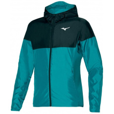 MIZUNO Training Hooded Jacket /Harbor Blue / MIZUNO Training Hooded Jacket /Harbor Blue /