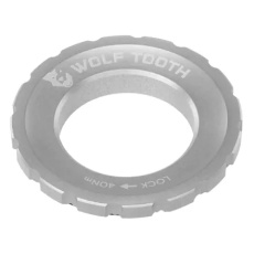 WOLF TOOTH matice Centerlock Rotor raw stříbrná