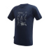 SENSOR MERINO ACTIVE OUTSIDE pánské triko kr.rukáv deep blue velikost S