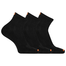 merrell ponožky MEA33565Q3B2 BLACK CUSHIONED COTTON QUARTER (3 packs) black merrell ponožky MEA33565Q3B2 BLACK CUSHIONED COTTON QUARTER (3 packs) black
