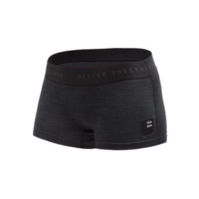 SENSOR MERINO CORDURA dámské kalhotky s nohavičkou černá velikost L
