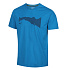 INOV8 GRAPHIC TEE "Ridge" M blue