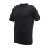SENSOR MERINO ACTIVE NO LOGO pánské triko kr.rukáv raglan černá velikost M