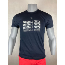Pánské tričko s potiskem Baseball Czech Pánské tričko s potiskem Baseball Czech