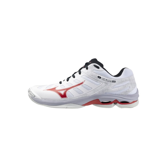 MIZUNO WAVE VOLTAGE 2 / White/Salsa/Black