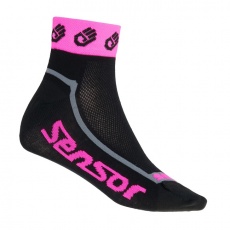 SENSOR PONOŽKY RACE LITE RUČIČKY reflex růžová SENSOR PONOŽKY RACE LITE RUČIČKY reflex růžová