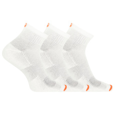 merrell ponožky MEA33565Q3B2 WHITE CUSHIONED COTTON QUARTER (3 packs) white merrell ponožky MEA33565Q3B2 WHITE CUSHIONED COTTON QUARTER (3 packs) white