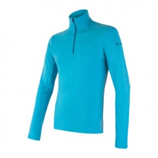 SENSOR MERINO EXTREME pánské triko dl.rukáv zip modrá SENSOR MERINO EXTREME pánské triko dl.rukáv zip modrá