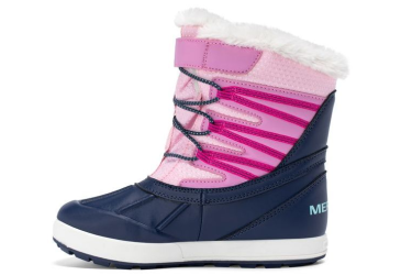 obuv merrell MK168434 SNOW BANK 5.0 WP navy/pink