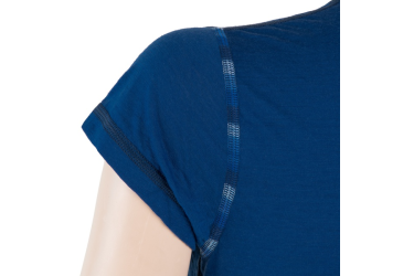 SENSOR MERINO AIR dámské triko kr.rukáv tm.modrá velikost