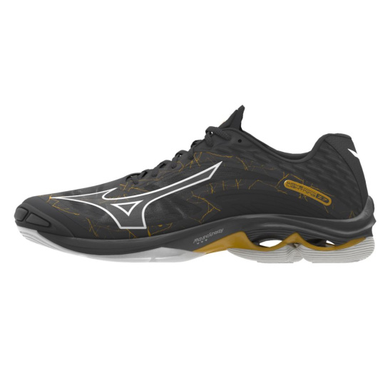 MIZUNO WAVE LIGHTNING Z7/BlkOyster/MPGold/IronGat